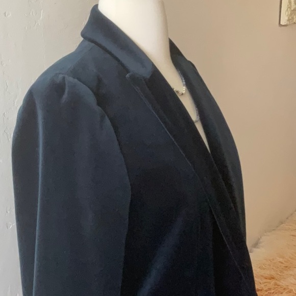 J.Crew navy velvet blazer NWT - Picture 2 of 9